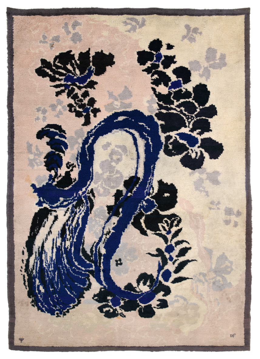 Tapis d'après un dessin de Gustave Fayet